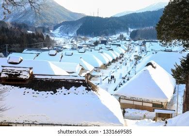 10 Ouchi Juku Snow Festival Stock Photos, Images & Photography ...