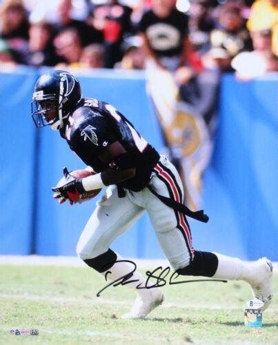 Falcons Deion Sanders Signed 16x20 Photo BAS Witnessed #WD78095 in...