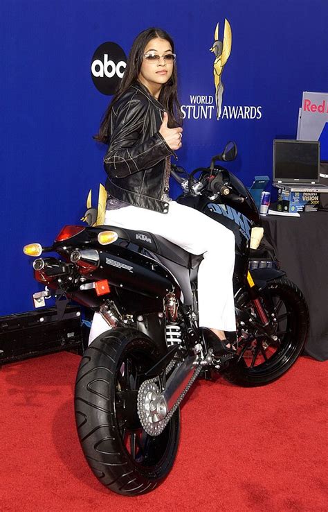 Michelle Rodriguez during 2002 World Stunt Awards at Barker Hanger in ...