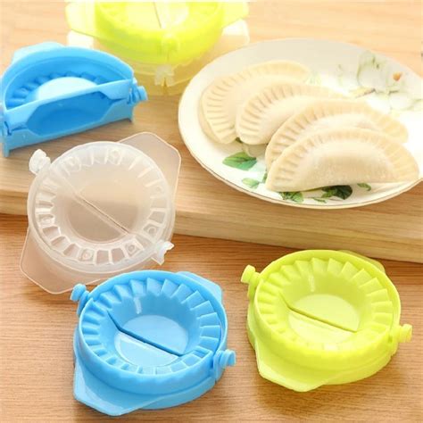 Kitchen Tools Dumpling Jiaozi Maker Device Easy DIY Dumpling Mold Dumpling Wrapper Cutter Making ...