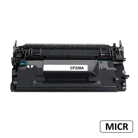 Compatible HP 26A CF226A MICR Black Toner Cartridge at InkJetSuperStore