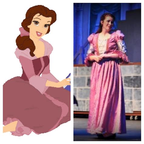 The Costume Seamstress: Belle's Pink Dress