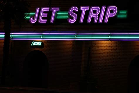 3840x2160px | free download | HD wallpaper: Jet, Strip, Logo, La, Club, Outside, night, neon ...