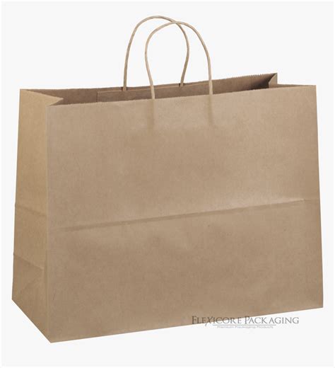 Brown Shopping Bag, HD Png Download - kindpng