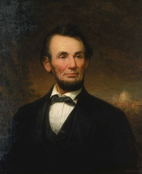 Abraham Lincoln Painting | George Henry Story Oil Paintings