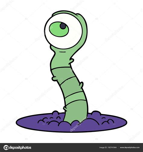 Cartoon Alien Swamp Monster Stock Vector by ©lineartestpilot 192741944