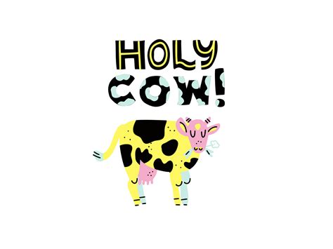 Holy Cow by Ksenia Loginovskikh on Dribbble