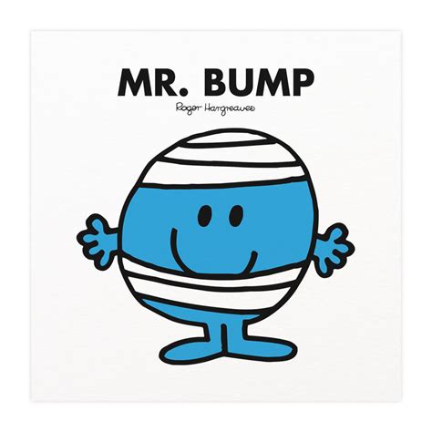 Personalised Mr. Bump White Framed Print – Shop.MrMen.com