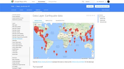 Interactive Maps created with d3.js