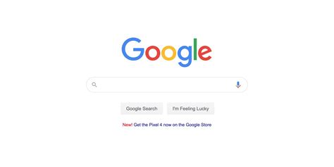 Google homepage promotes Pixel 4 on launch day - 9to5Google