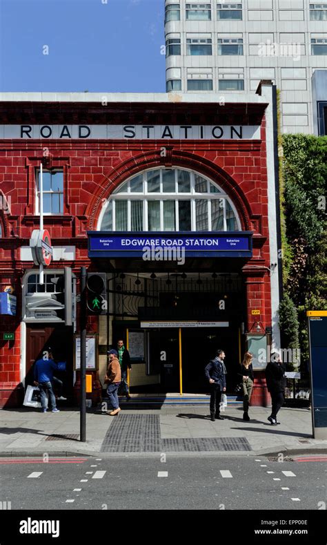 Edgware Road Tube Station; London; England; UK Stock Photo - Alamy