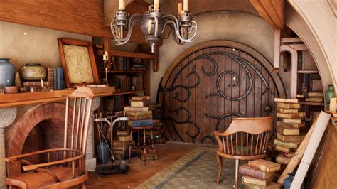 Hobbit Home Interior