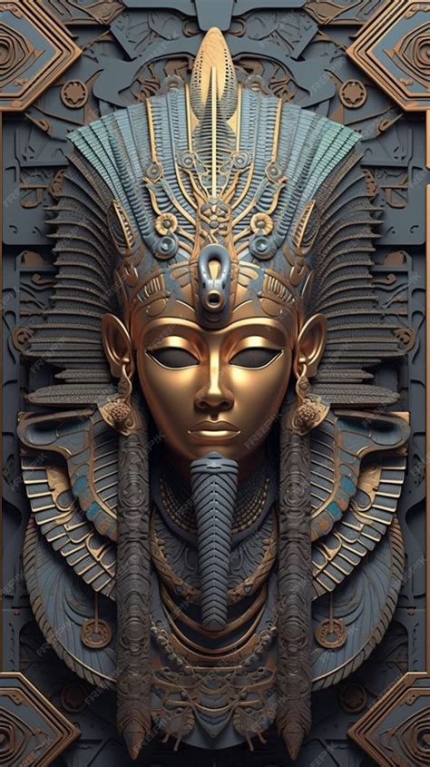 Premium AI Image | Experience a fusion of ancient Egyptian ...