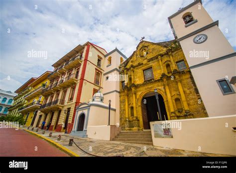 streets of tha Casco viejo in Panama city Stock Photo - Alamy