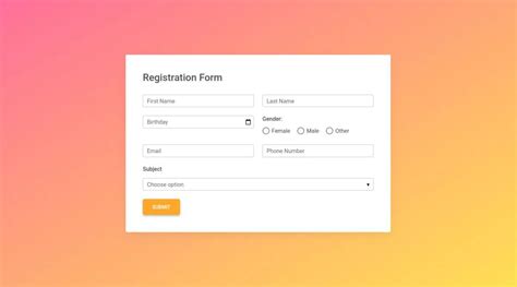 7 Bootstrap Forms - free examples & easy customization