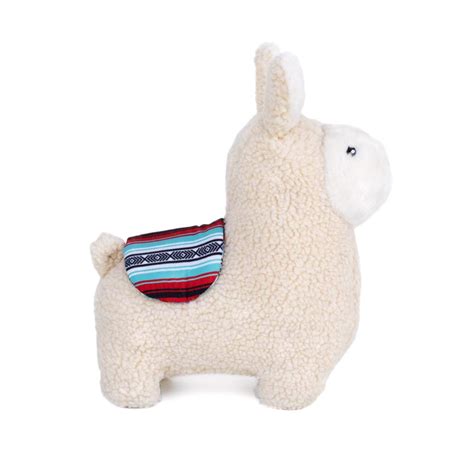 Llama Plush Dog Toy – Canine Compassion Bandanas