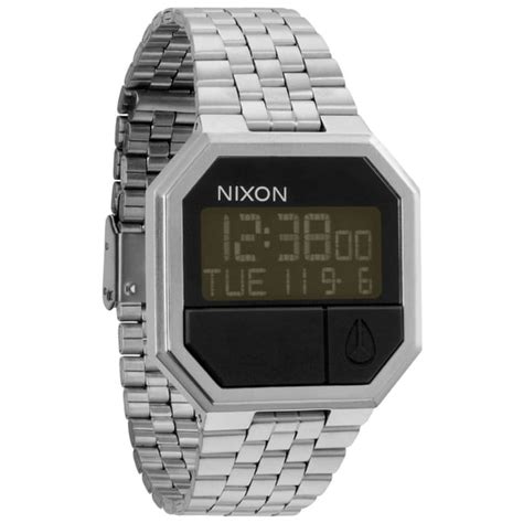 Nixon Men's Re-Run Stainless Steel Digital Watch - Free Shipping Today ...