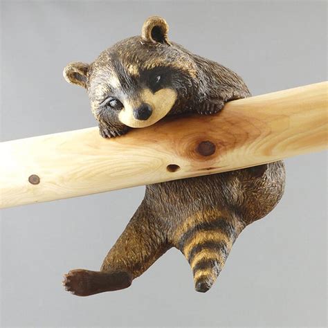 Adorable Forest Animals Sculptures Crawling Out of Fallen Logs - Design ...