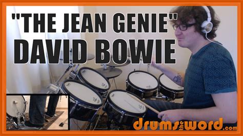 THE JEAN GENIE (David Bowie: Mick Woodmansey) | DrumsTheWord - Online ...