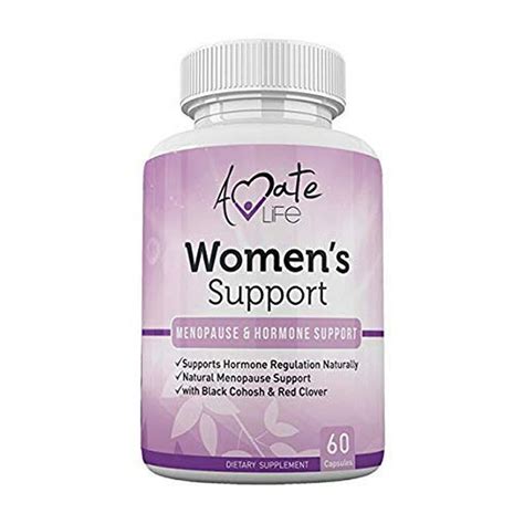 Women's Support Supplement- Natural Hormone Regulation- Menopause ...