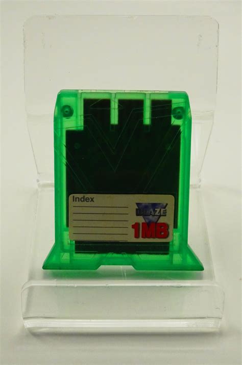 Playstation 1 Memory Card 1MB - Blaze - (Uoriginal) - Grøn - SpilTema