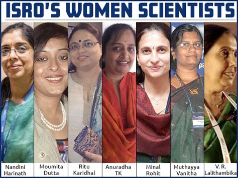 ISRO's 7 Women Scientists Behind India's Historic Space Missions True ...