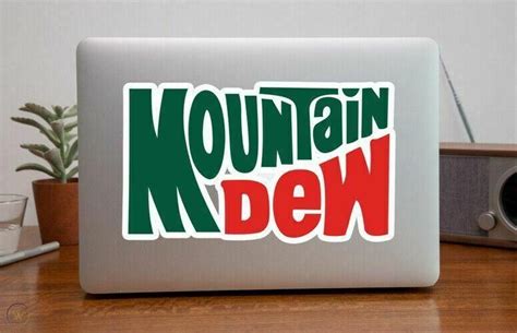 Mountain Dew Throwback Logo Sticker / Vinyl Decal | 10 Sizes ...