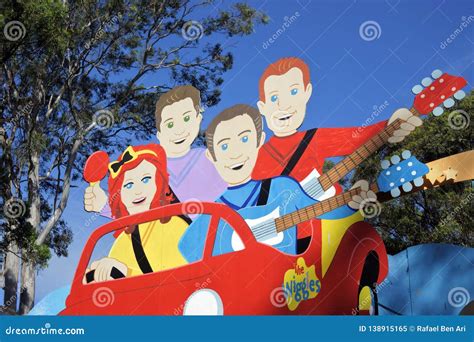 The Wiggles Characters at Dreamworld Editorial Image - Image of happy ...