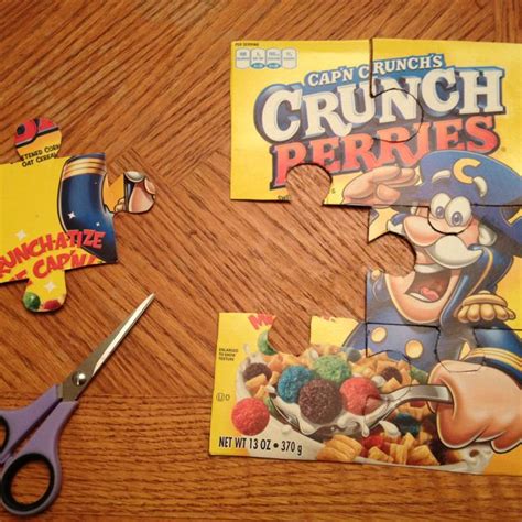 Cereal box puzzles | Crafty kids, Business for kids, Family fun night