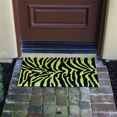 "Wild" Rubber Welcome Mat