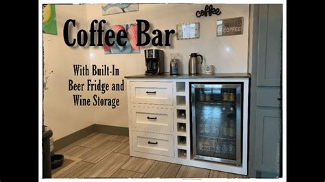 Diy Liquor Cabinet With Mini Fridge – Two Birds Home