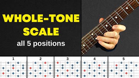 WHOLE-TONE SCALE Guitar Shapes & How to Use Them