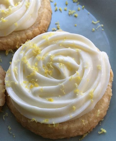 Gluten Free Lemon Cookies with Lemon-Cream Cheese Frosting – Small Thyme Cook