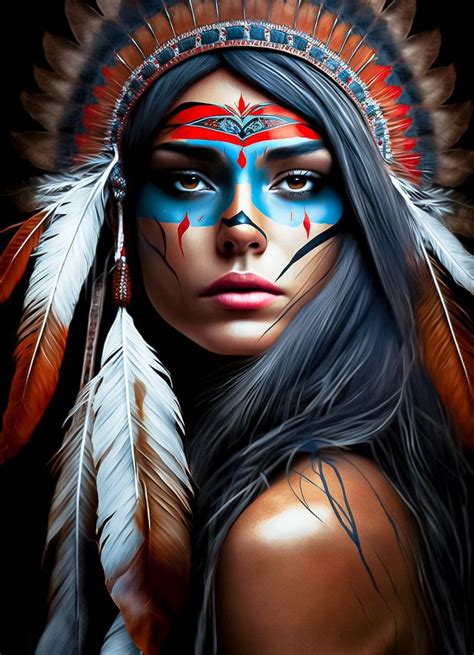 AI Artist creative by The Midjourney Look in 2023 | Native american ...