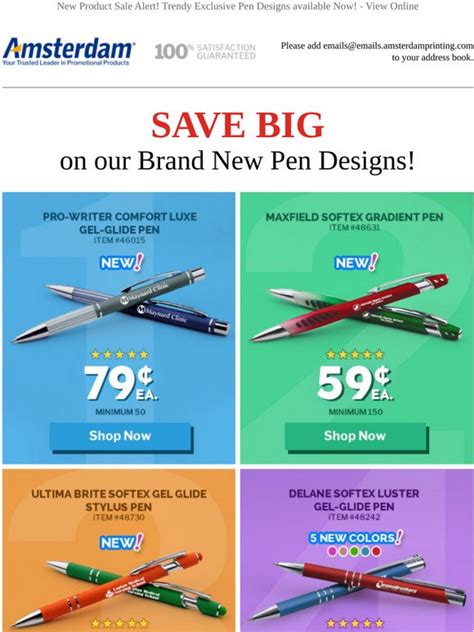 Amsterdam Printing: Your New Pens are Ready | Milled