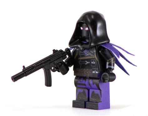 RAVEN Custom Printed & Inspired Lego Fortnite Minifigure | Atlanta Brick Co