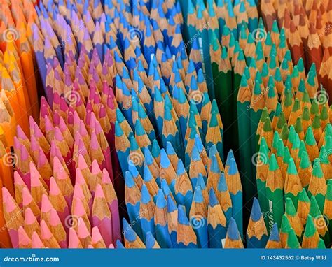 Pencil rainbow stock photo. Image of rainbow, colored - 143432562