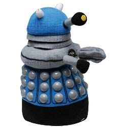 Doctor Who Blue Dalek Plush Doll - FindGift.com