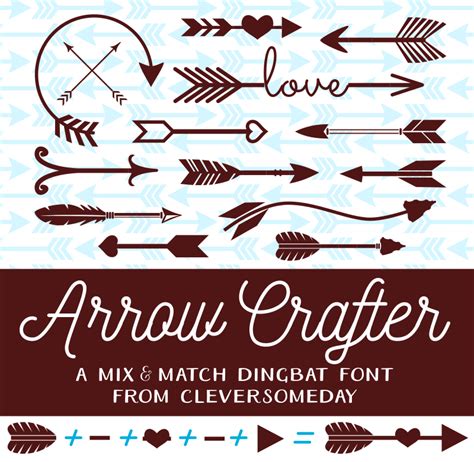 My Arrow Crafter font hits Dafont