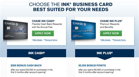 How to Apply for a Chase Ink Cash Business Credit Card