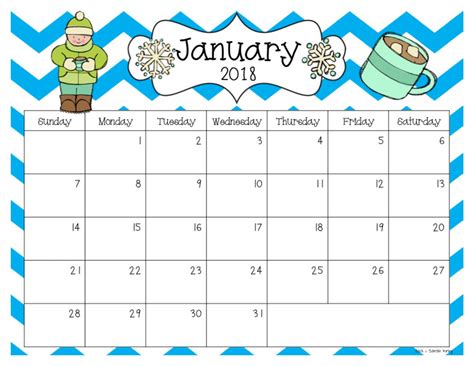 Editable And Printable Calendar