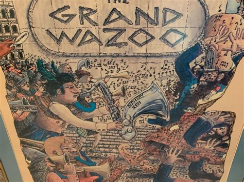 Grand Wazoo Album Promo Poster Framed | EstateSales.org