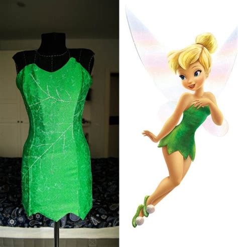 TinkerBell Fairy Cosplay costume Disney princess dress | Etsy