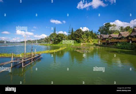 Local recreation area Lake Sebu on Mindanao in the Philippines Stock Photo - Alamy