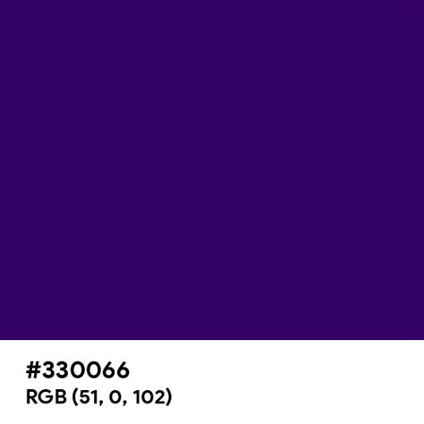 Deep Violet color hex code is #330066