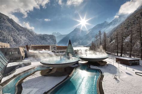 Jaw-droppingly beautiful thermal spa in the Austrian Alps offers a spa break unlike anything we ...