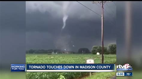 EF1 tornado touches down in Madison County - YouTube