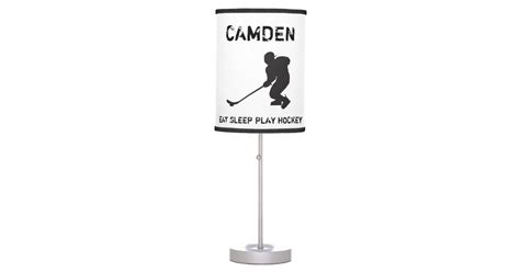 Personalized Hockey Lamp | Zazzle