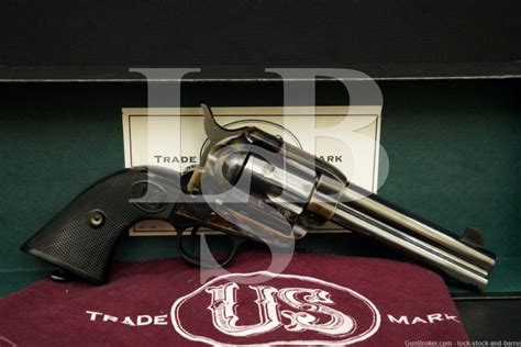 USFA U.S. Firearms USA Single Action Army SAA Blue 4 3/4″ .45 Colt Revolver | Lock, Stock & Barrel