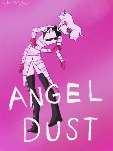 Angel dust fan art by punkrockfoxy on DeviantArt